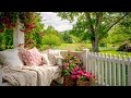 Spring Garden Serenity 🌼 Peaceful Porch ASMR with Soft ASRM Ambience, Birds Chirping
