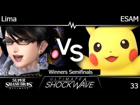 USW 33 - Lima (Bayonetta) vs PG | ESAM (Pikachu) Winners Semifinals - SSBU