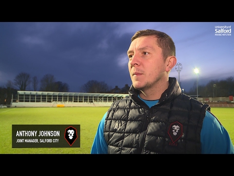 Salford City 5-0 AFC Fylde - Anthony Johnson postmatch interview
