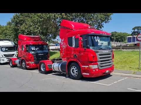 Scania P 340 4x2 Ano 2010 Com histórico de  Manutenção na Concessionária Fino Padrão Interna NOVA