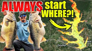 The Winter Fishing SECRET No Other Pro will Share!! (Break Down BIG Lakes)