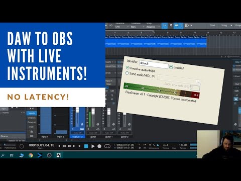 STREAM DAW & LIVE INSTRUMENTS TO OBS! (May 2020 Easy Setup)