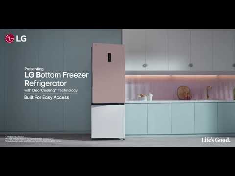 Presenting the New LG Bottom Freezer Refrigerator|Built for Easy Access | LG India