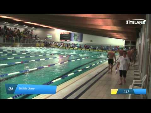 Serie 21 dei 50 Stile Libero  Assoluti Maschi Master - Campionati Regionali Master 2015 VENETO e FR