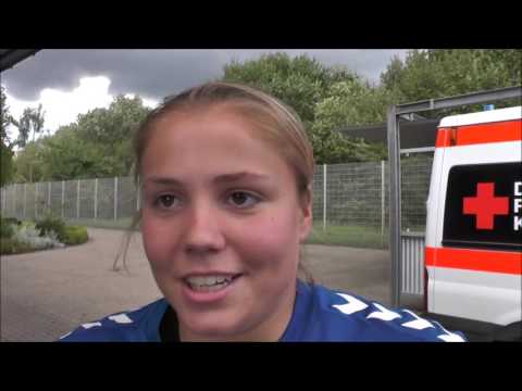 Justien Odeurs na Bayer 04 Leverkusen - FF USV Jena op 04.09.2016