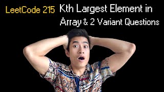 YouTube video 'Kth Largest Element in an Array || Leetcode 215 || 2 Variant Questions Big Tech Actually Asks'