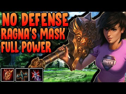 FULL POWER NO DEFENSE RAGNA'S MASK BELLONA 2'S! - Masters Ranked Duel - SMITE