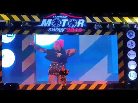 เต้นโชว์งาน Lampang Motor Show 2019