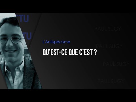 ACTU / L’antispécisme, qu’est-ce que c’est ?