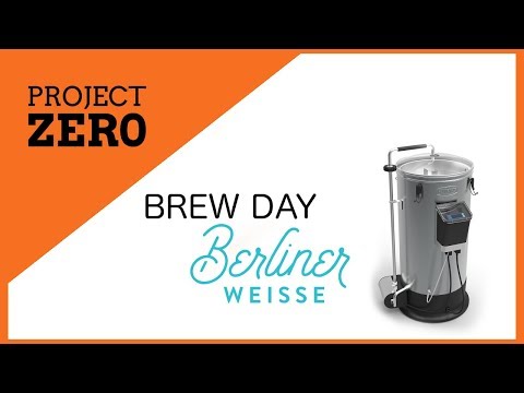 Grainfather Brew Day - BERLINER WEISSE kettle Souring - Second Half
