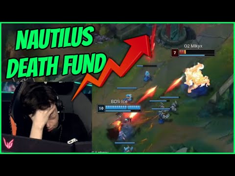 Caedrel's Reaction To Every Mikyx Death On Nautilus In G2 VS BDS