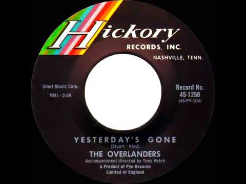 1964 Overlanders - Yesterday’s Gone