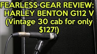 Fearless Gear Review:  Harley Benton G112 Vintage (only $127!) | SpectreSoundStudios REVIEW