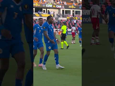 Curaçao was THIS close 🫣 #curacao #soccer #goal #GoldCup