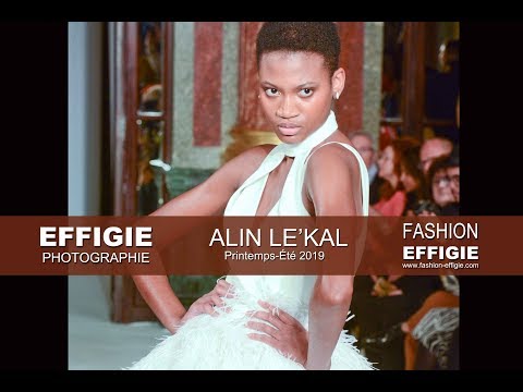 Effigie Photographie au coeur du défilé d'Alin Le'Kal " Reflective elements " Printemps Été 2019