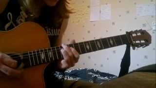 Bathory - Under The Runes (Acoustic Guitar Cover)