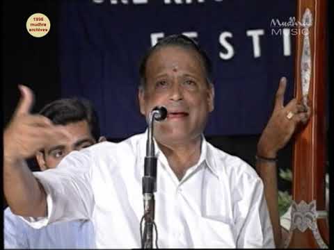 O.S.THIAGARAJAN -  ONE RAGA ONE KRITI -   Karaharapriya -  Chakkani Raja  Adi -  Thyagaraja (1996)