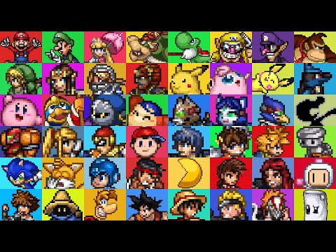 Fans created their own versions of Smash Bros. VICTORY THEMES | Super Smash Flash 2