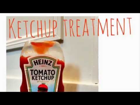 Ketchup in your hair?