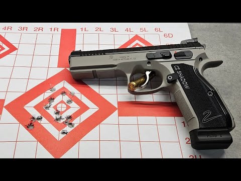 CZ Shadow 2 urban grey 1st shots & thoughts