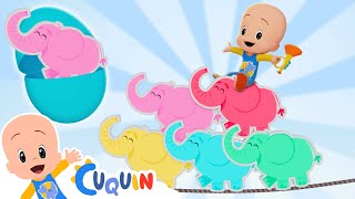 Familia Telerín. Un Elefante se Columpiaba. Canciones Infantiles.