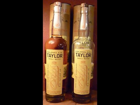 Whiskey Review: #392 Colonel E.H. Taylor Small Batch Comparison 2022 vs 2024