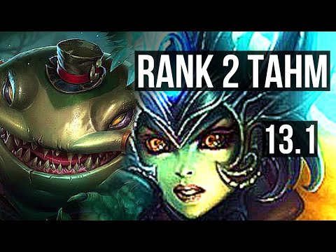 TAHM KENCH & Varus vs NAMI & Lucian (SUP) | Rank 2 Tahm, 5/4/19 | EUW Master | 13.1