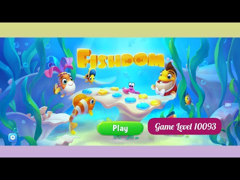 Fishdom game level 10093 #fishdom #youtube