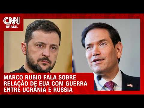 Marco Rubio diz que não haveria Ucrânia sem os Estados Unidos | CNN BRASIL