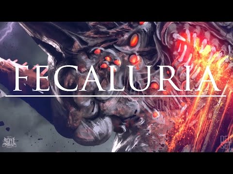 VISIONS OF DISFIGUREMENT - FECALURIA [LYRIC VIDEO] (2016) SW EXCLUSIVE