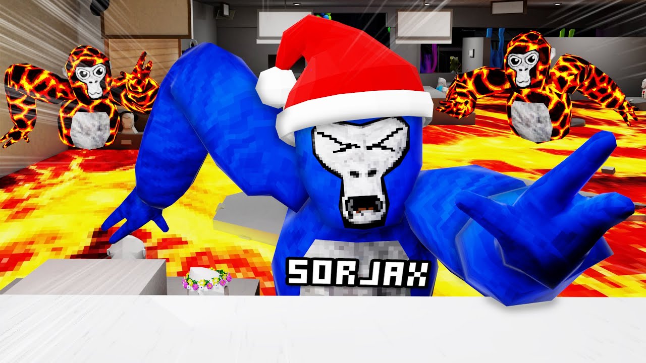 Crazy Monkes Play MONKE ON THE SHELF in the NEW MAP | Gorilla Tag Minigames