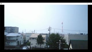 ※これは夜です深夜です「空全体に光放ち同時に多数の市を停電させた千葉の雷」