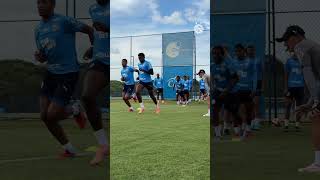 Foco para o jogo de amanhã contra o Bahia de Feira