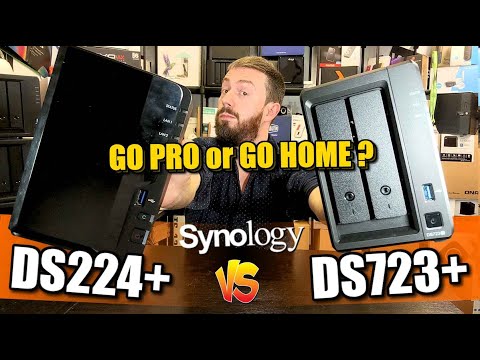 Synology DS224+ vs DS723+ NAS  - GO PRO or GO HOME?