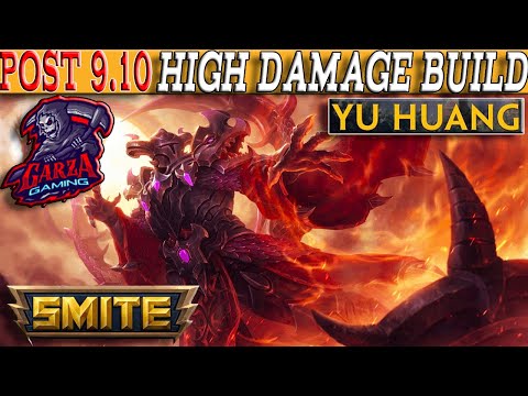 Yu Huang High Damage Build Post 9.10  Smite Arena