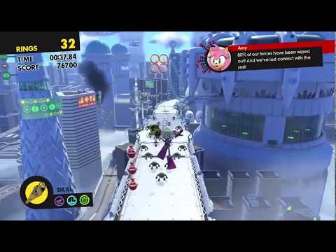 Sonic Forces Speedrun - Capital City: 45.36 (OLD)