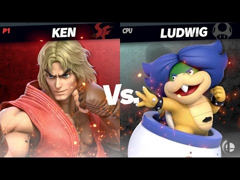 Super Smash Bros. Ultimate (Ken Vs. Ludwig)