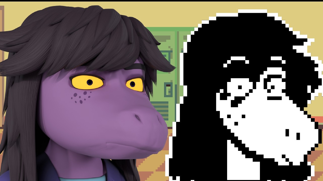 Susie Model Face Test (Deltarune)