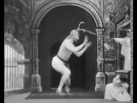 1901 Georges Méliès Le Diable Géant Ou Le Mircale De La Madone the Devil And The Statue