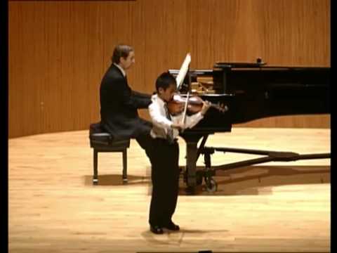 Kevin Zhu, age 9, plays Paganini's Violin Concerto No. 1 in D major, Op. 6