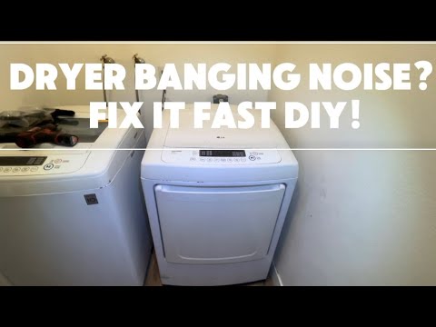 LG Dryer Makes a Banging Noise? DIY Repair Guide! Roller, belt Part #4400EL2001F Part #4581EL3001E