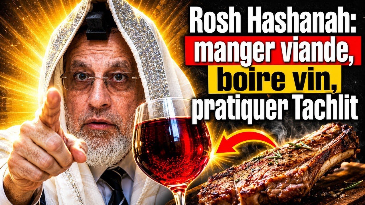 🕯️ Rosh Hachana n'est pas qu'un jour de jugement, c'est aussi une fête !