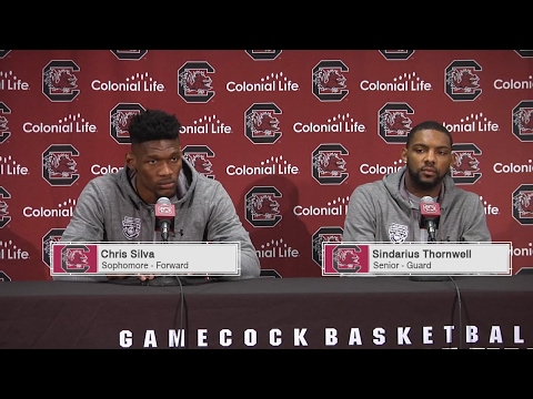 Chris Silva, Sindarius Thornwell Press Conference — 2/13/17