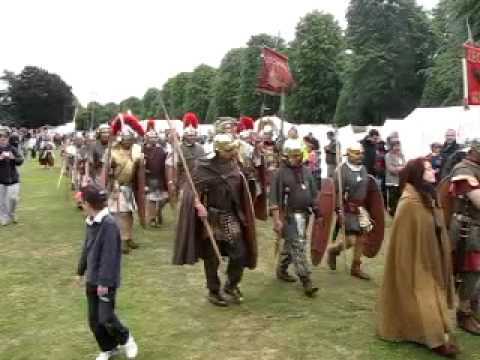 Roman Parade leaving Grosvenor Park camp 05/06/11