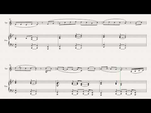 See you Again by  Wiz Khalifa Feat. Charlie Puth Trumpet in Bb & Piano Arranged by Matthew Pyeon