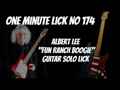 One Minute Lick No 174 Albert Lee "Fun Ranch Boogie" Lick