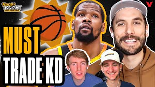Why Suns MUST trade Kevin Durant after getting swept by Timberwolves | Hoops Tonight