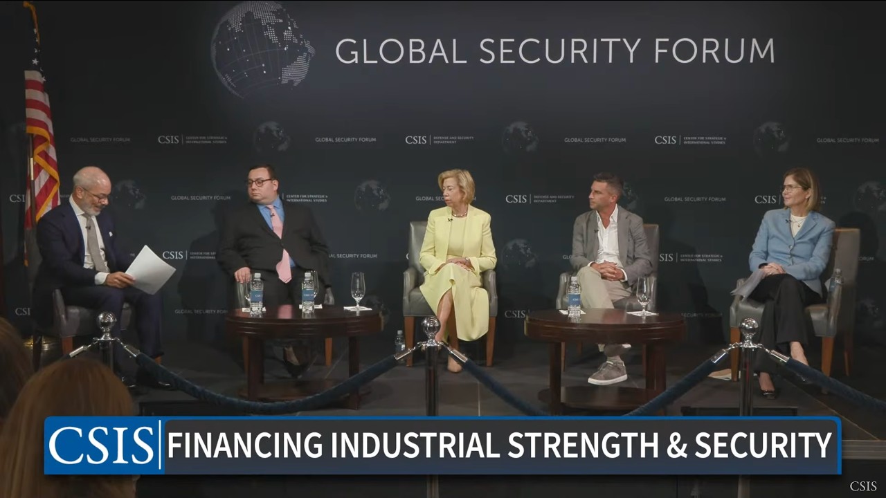 Patriotic Capital: Financing Industrial Strength and Security | 2026 Global Security Forum