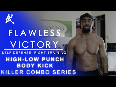 Street Fight Techniques | High-Low Punch Body Kick | Killer Combo