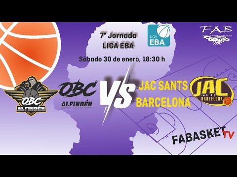 Liga EBA: OBC Alfindén - JAC Sants Barcelona